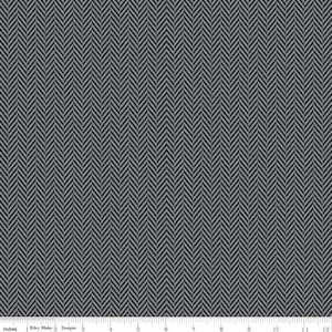 Plaids Herringbone Black