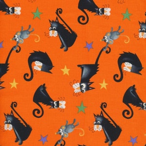 Boo With Glow Orange Tossed Cats