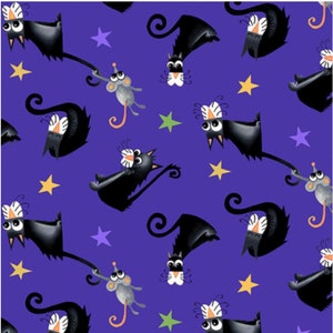Boo With Glow Purple Tossed Cats