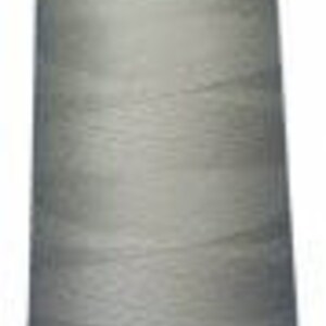 May include: A spool of light gray sewing thread.