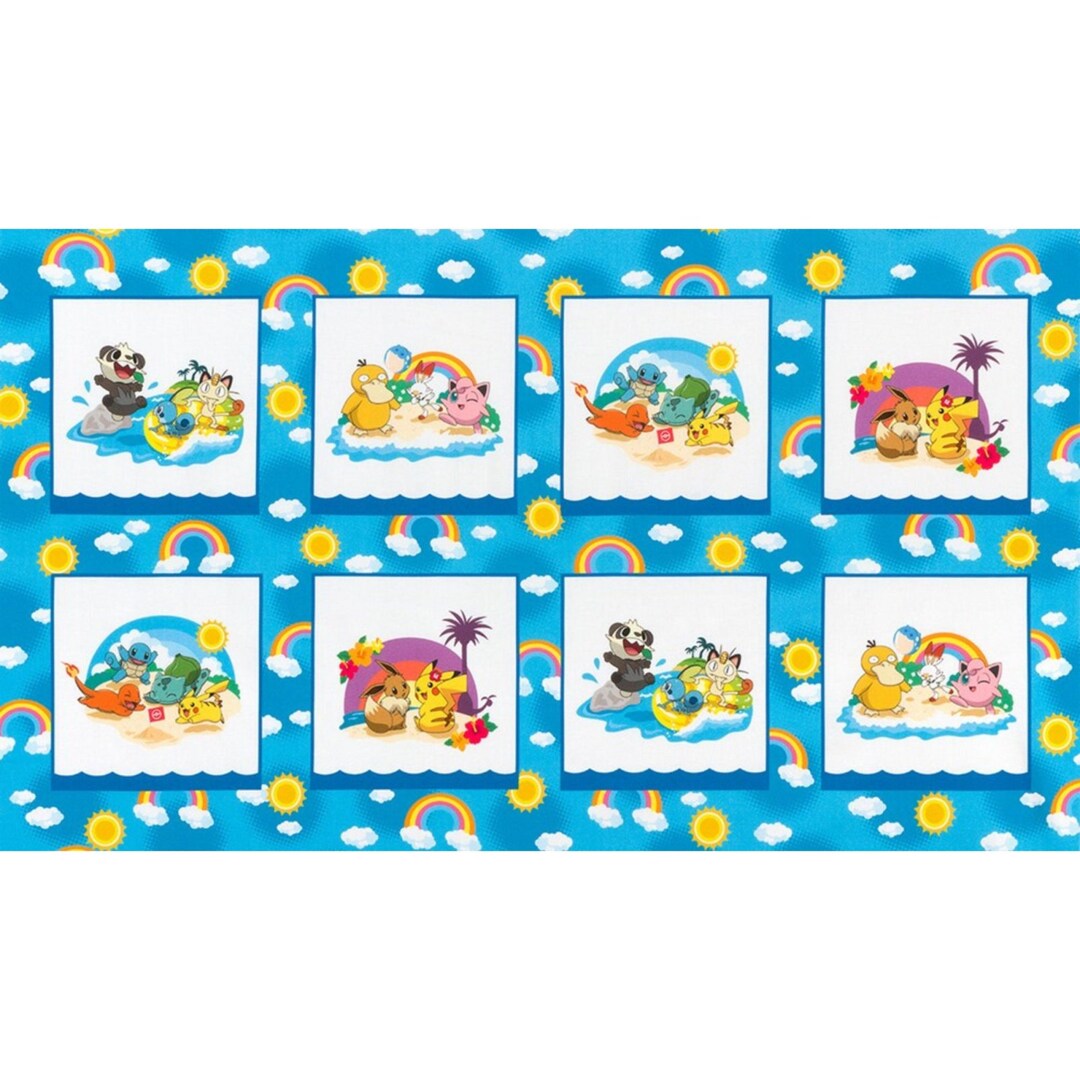 Pokemon Panel Blue - Etsy