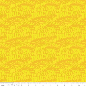 Hot Wheels Monster Trucks Tonal Yellow