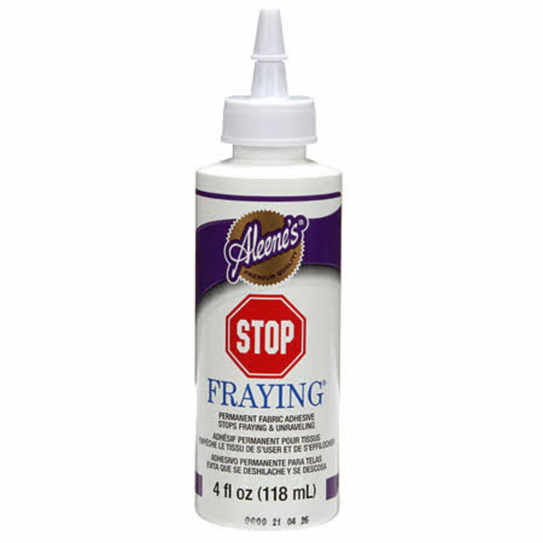 Aleene's Stop Fraying Glue 4oz Bottle Etsy