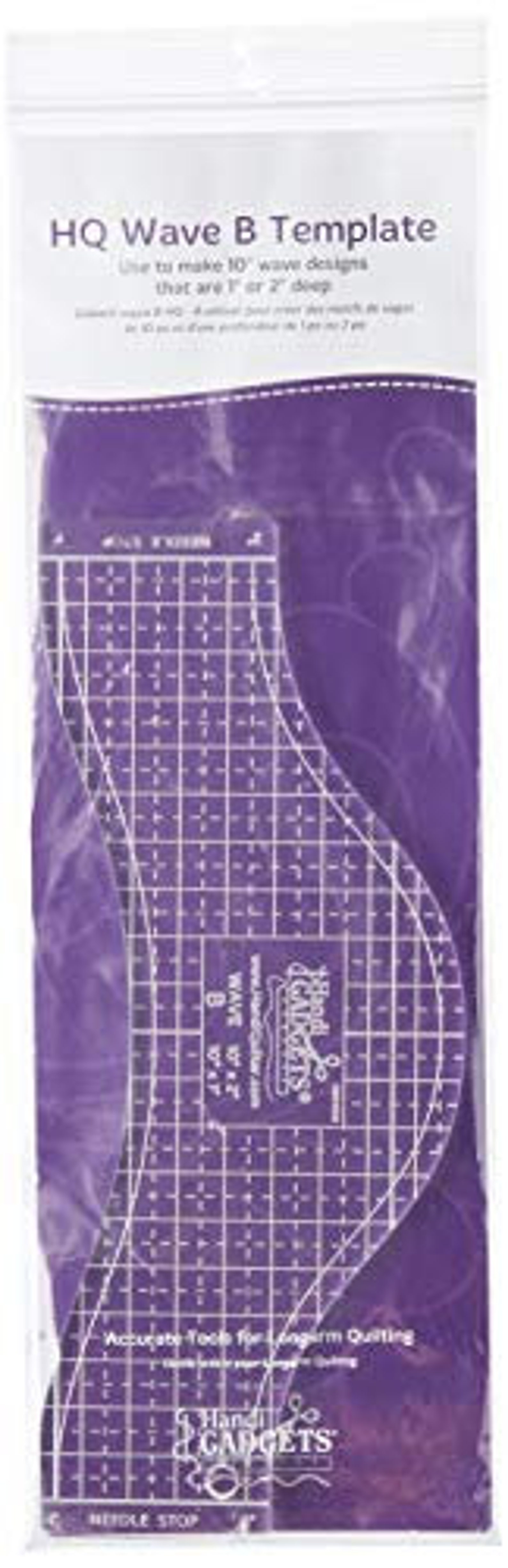 Handi Quilter, Inc Wave B Ruler Template Etsy