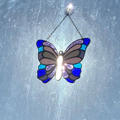 Stained Glass Butterfly Craft - Typically Simple