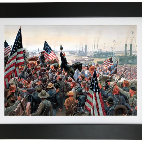 Glorious Fourth by Mort Kunstler. Handmade in the USA.