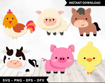 Download Farm Animal Svg Etsy