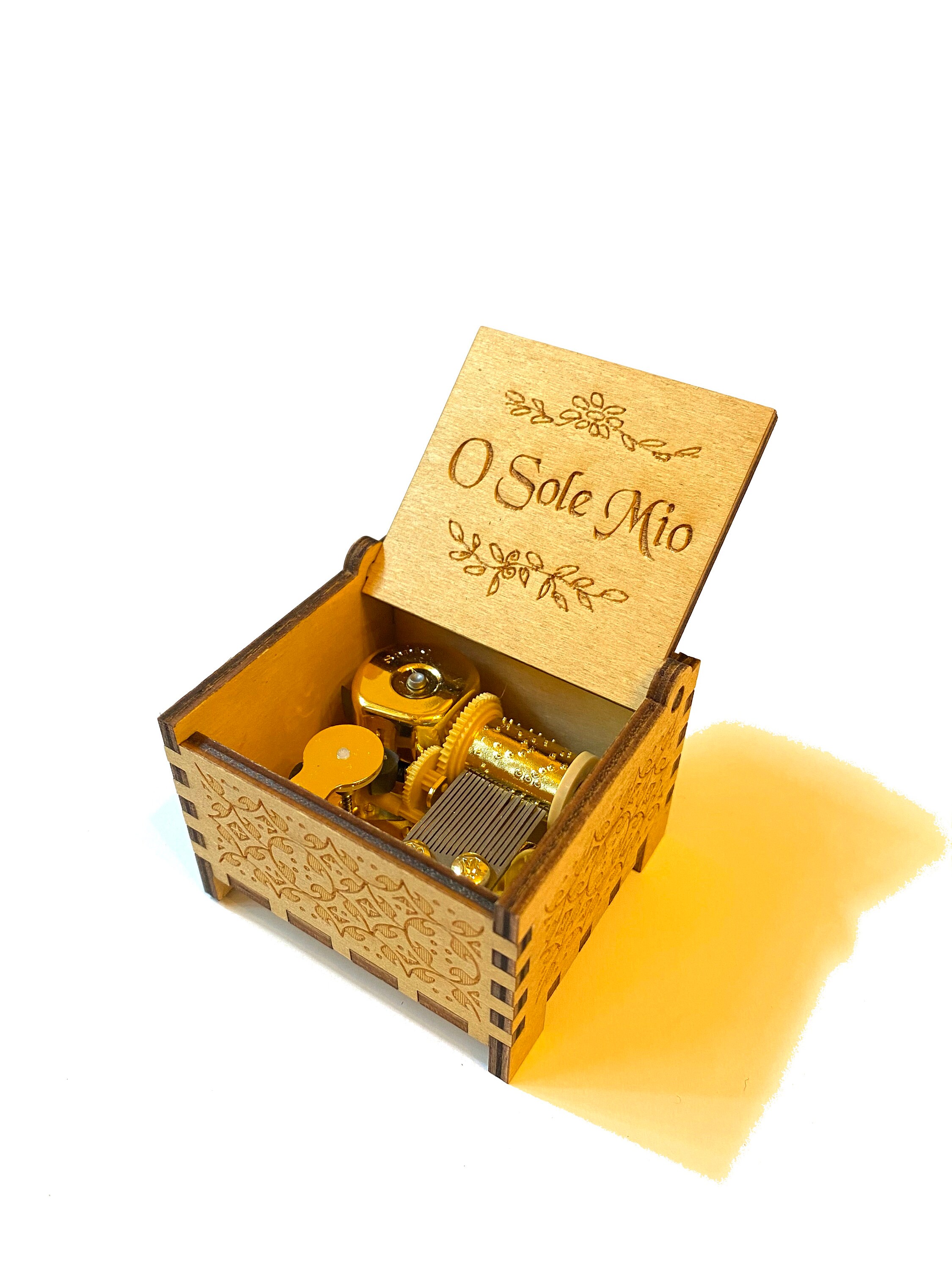 Spieluhr mit Individueller Gravur Musicbox with Custom engraving Geschenk Gift 
