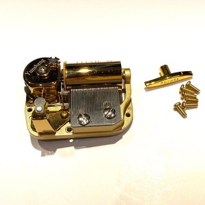 30-note Music Box Mechanical Movement