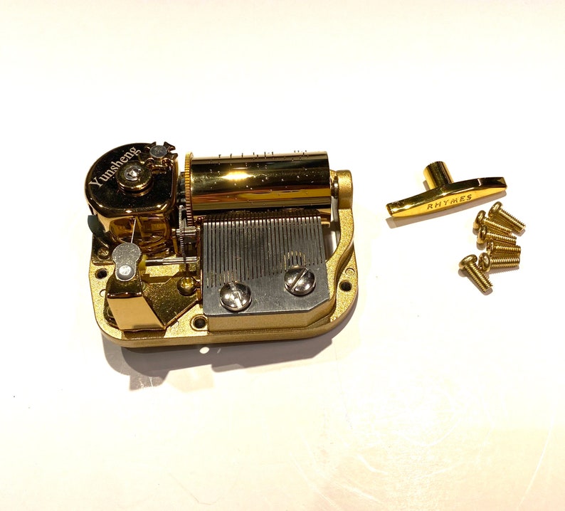 30note Music Box Mechanical Movement Etsy