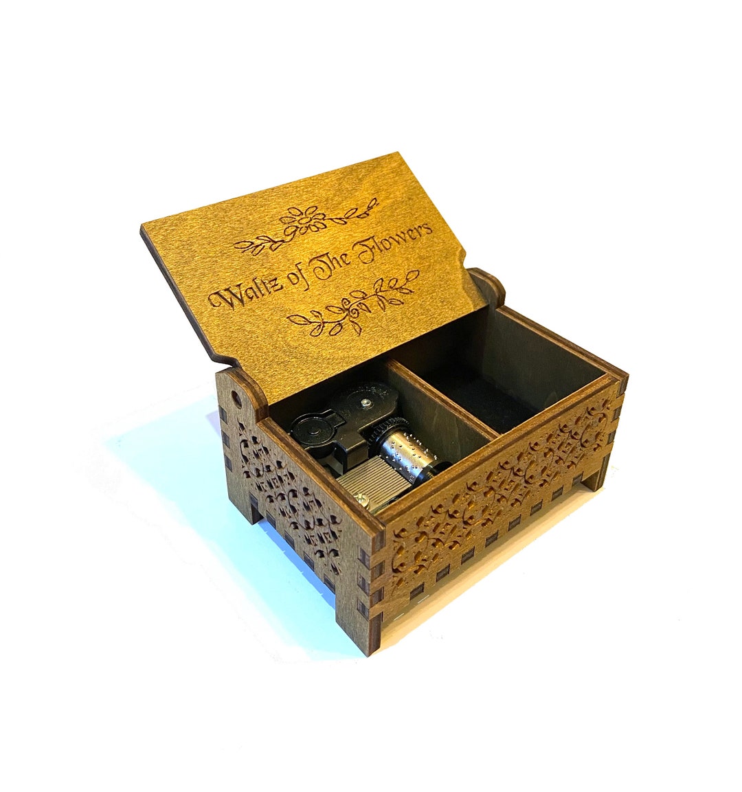 ロッキングチェア　オルゴール　木製　くるみ割り人形　花のワルツ　ミニチュア ロッキングチェア オルゴール 木製 くるみ割り人形 花のワルツ