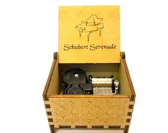 Schubert Serenade Music Box | Wind-up & Hand-cranked Versions