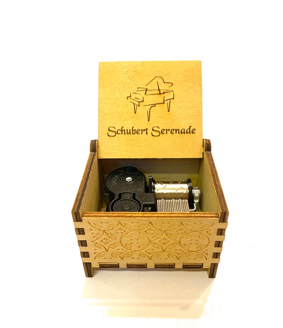 Schubert Serenade Music Box | Wind-up & Hand-cranked Versions