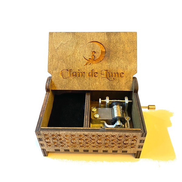 Clair De Lune Music Box Etsy