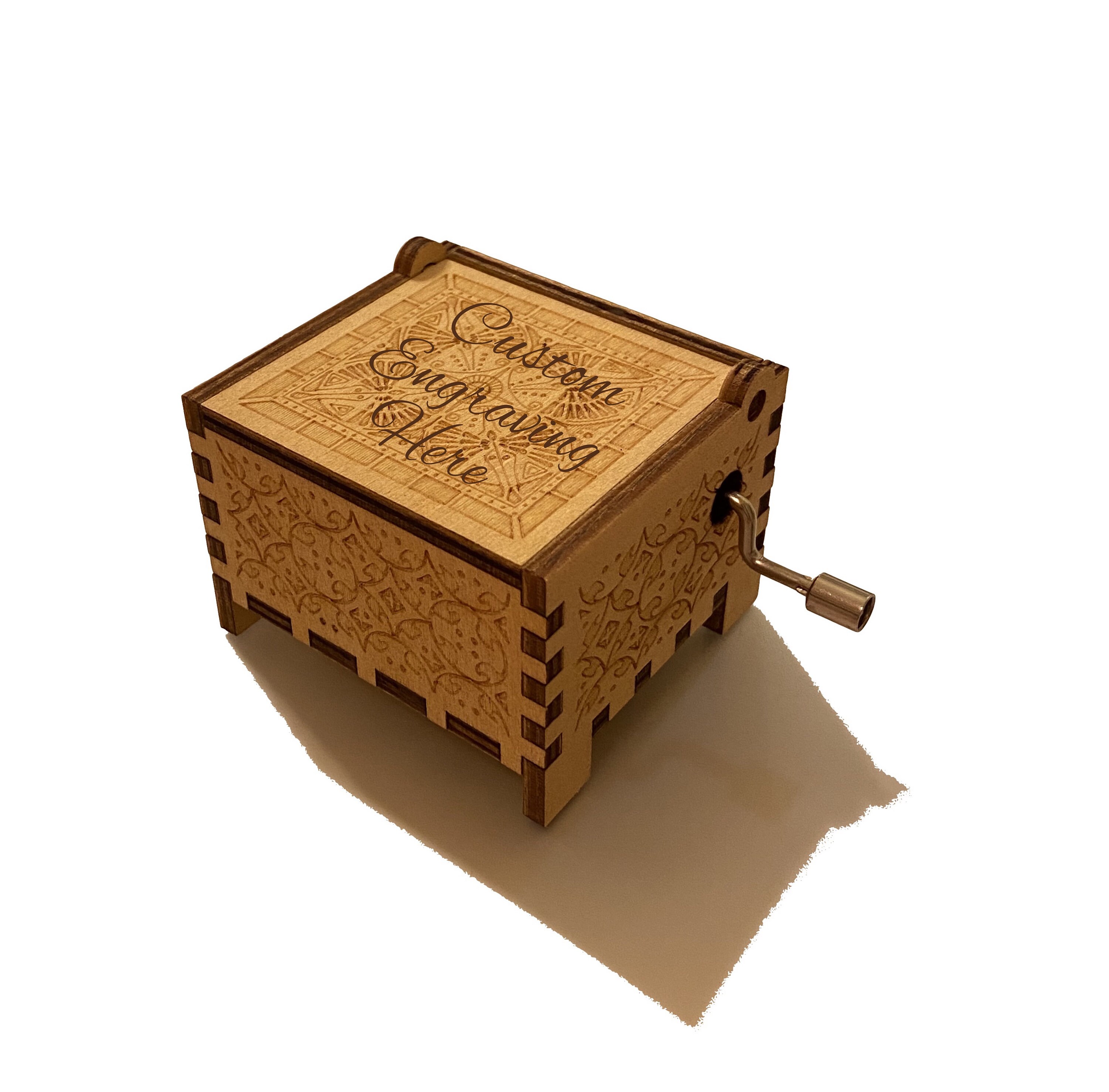 ぷ※紹介文必読ページ！！ドラム缶BOX！ Amazon.com: Ucuber Over The Rainbow Music Box, Wood Engraved Music