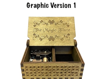 The Magic Flute | Die Zauberflöte Music Box | Wind-up & Hand-crank