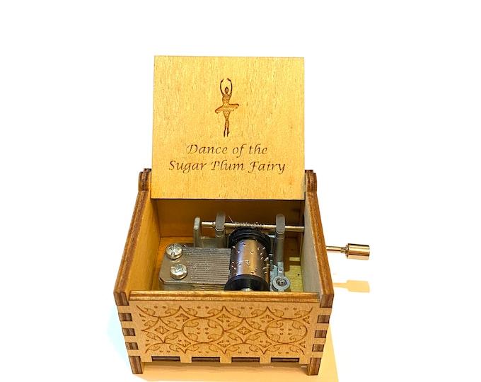 Vintage Christmas the Nutcracker Suite Animated Enesco Music Box 1986