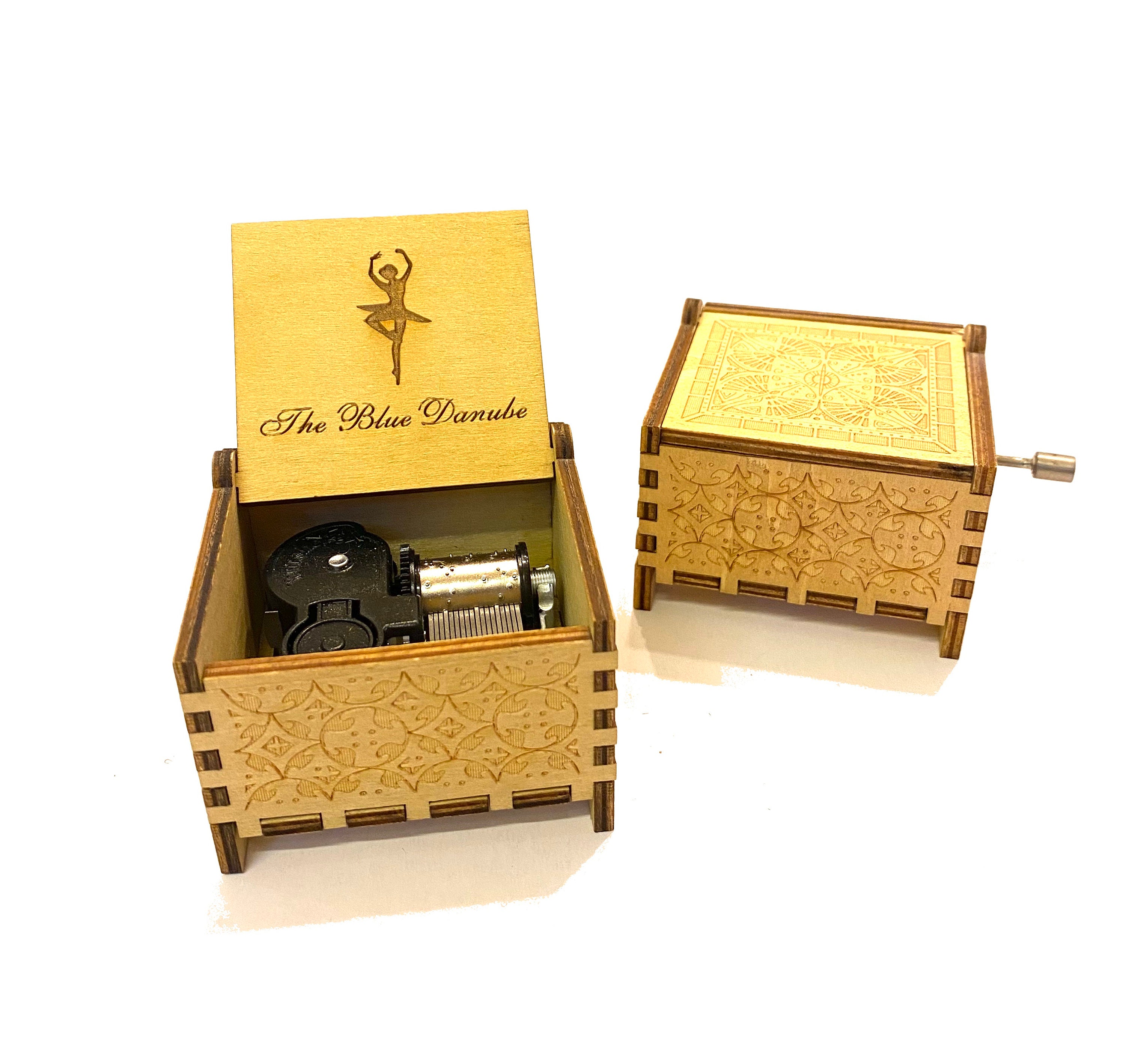 The Blue Danube Music Box| Wind-up & Hand-cranked Versions