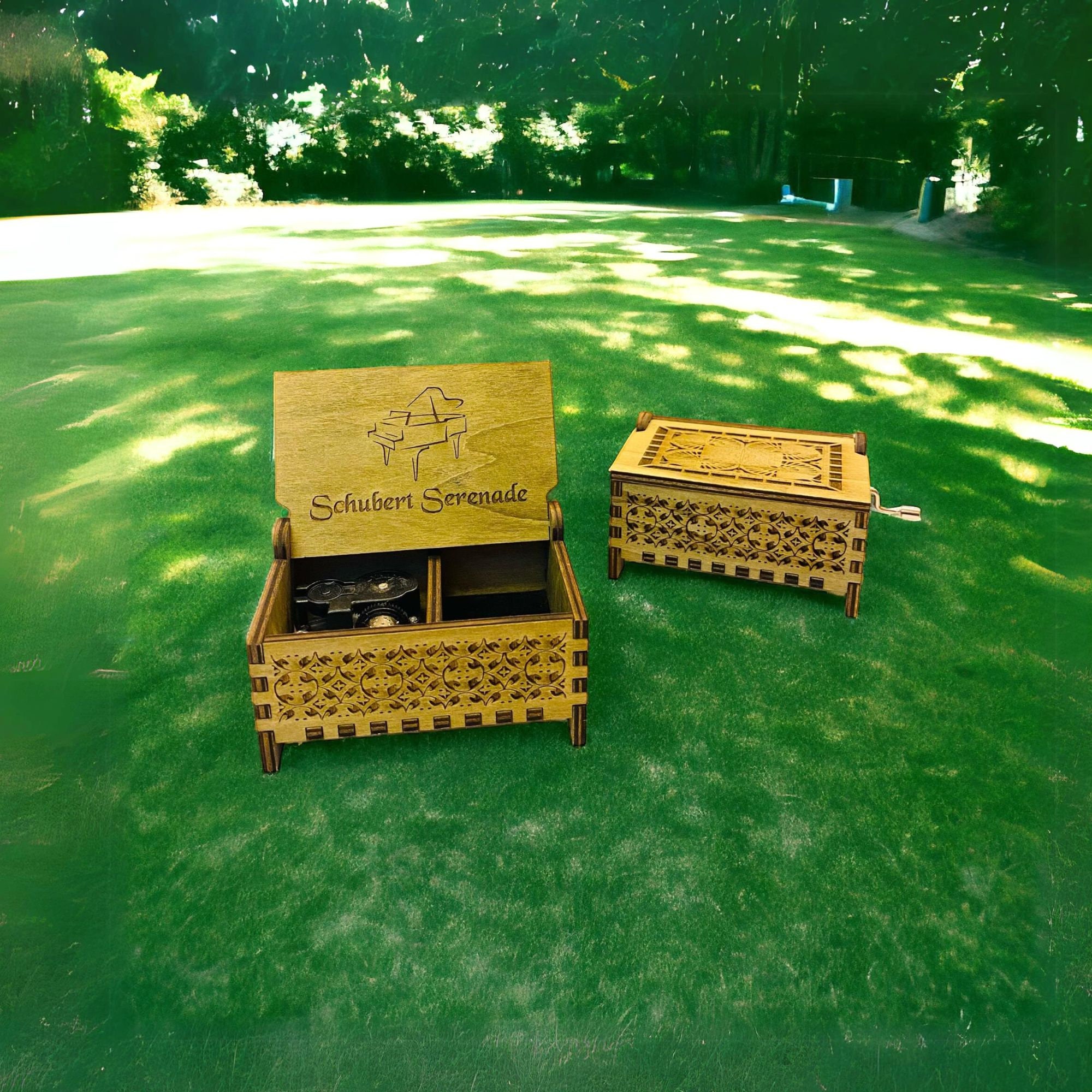 Schuberts Serenade Music Box - Etsy