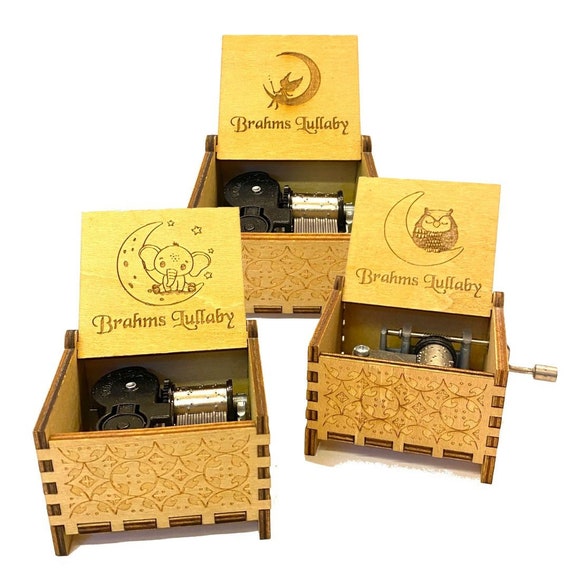 Brahms Lullaby Music Box | Wind-up & Hand-crank Versions