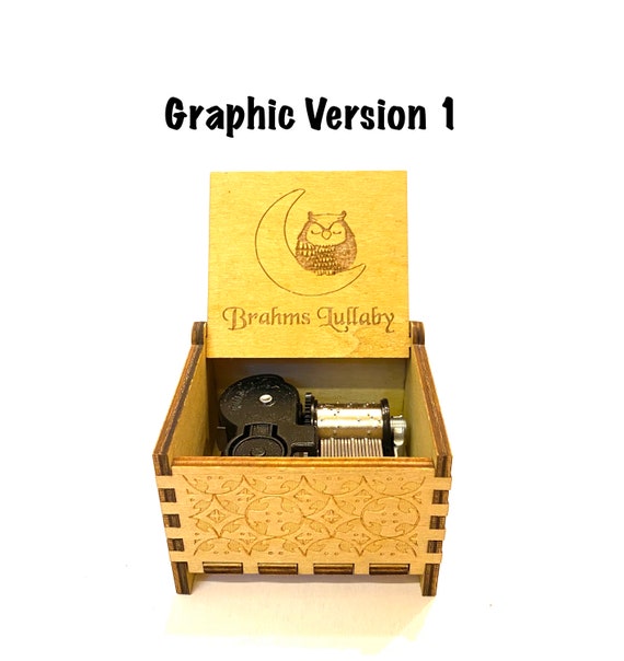 Brahms Lullaby Music Box | Wind-up & Hand-crank Versions