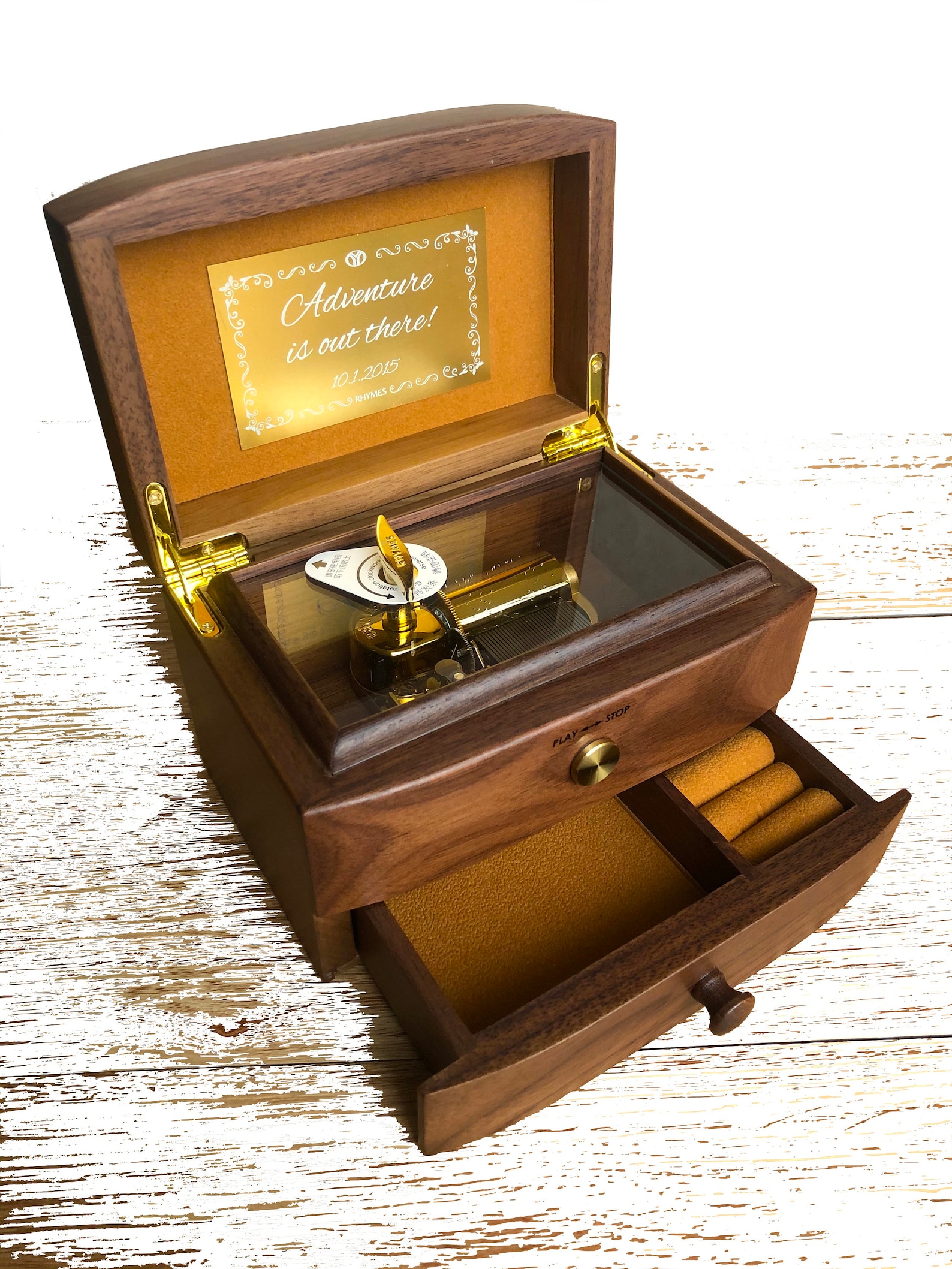 30note Windup Wooden Music Box Choice of Over 100 Favorite Etsy Australia