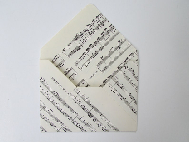 Vintage Music Envelopes image 3