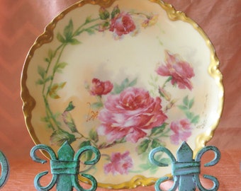 Blue Garland Bavarian Backstamp JOHANN HAVILAND 3 3//4/" Scallop Butter Plate Pat