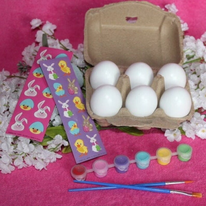 3D Egg Painting Kit, Easter DIY Paint Kits, Easter Basket Stuffers, Easter Crafts, Easter