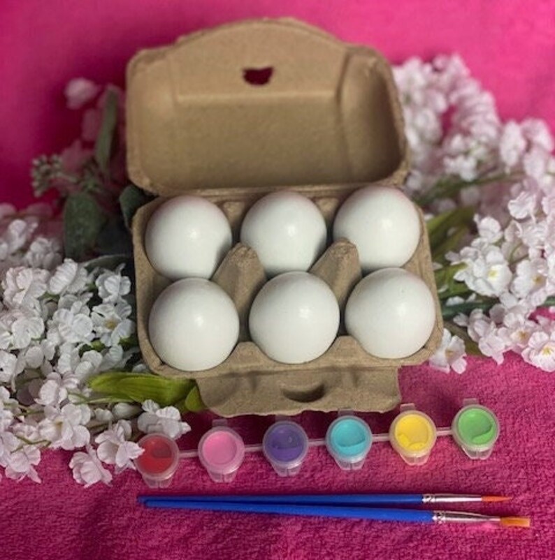 3D Egg Painting Kit, Easter DIY Paint Kits, Easter Basket Stuffers, Easter Crafts, Easter