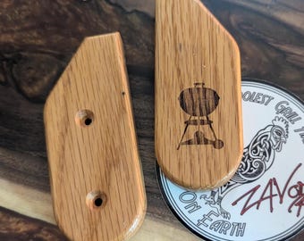 Weber Wooden Ash Sweeper Replacement Handle (Oak)