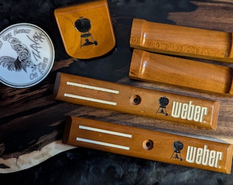 Weber Wooden handle Replacement set (Cherry)