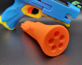 Blunderbuss Barrel Mod For Nerf Rival Fate Dart Blaster 5 Dart Volley -Shotgun Capacity Toy Pistol Gun Part for Modding & Modders