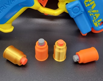 Full Length / Double Short Dart Shell Mod for Nerf Rival Pilot Blaster Toy  Gun