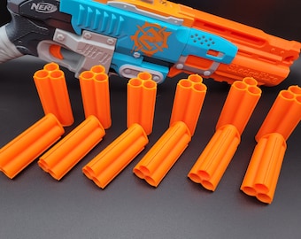 Nerf Sledgefire Blaster ShotGun用シェル12個 - 1ダース トリプル