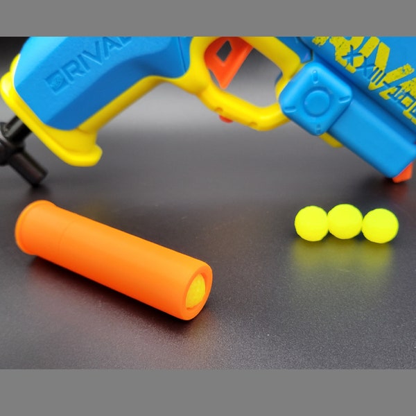 Hyper Rounds Shell Mod for Nerf Rival Pilot Blaster Gun Shotgun Buckshot Shells Balls Casings Cartridges Break Action Nerf Pilot Toy Part