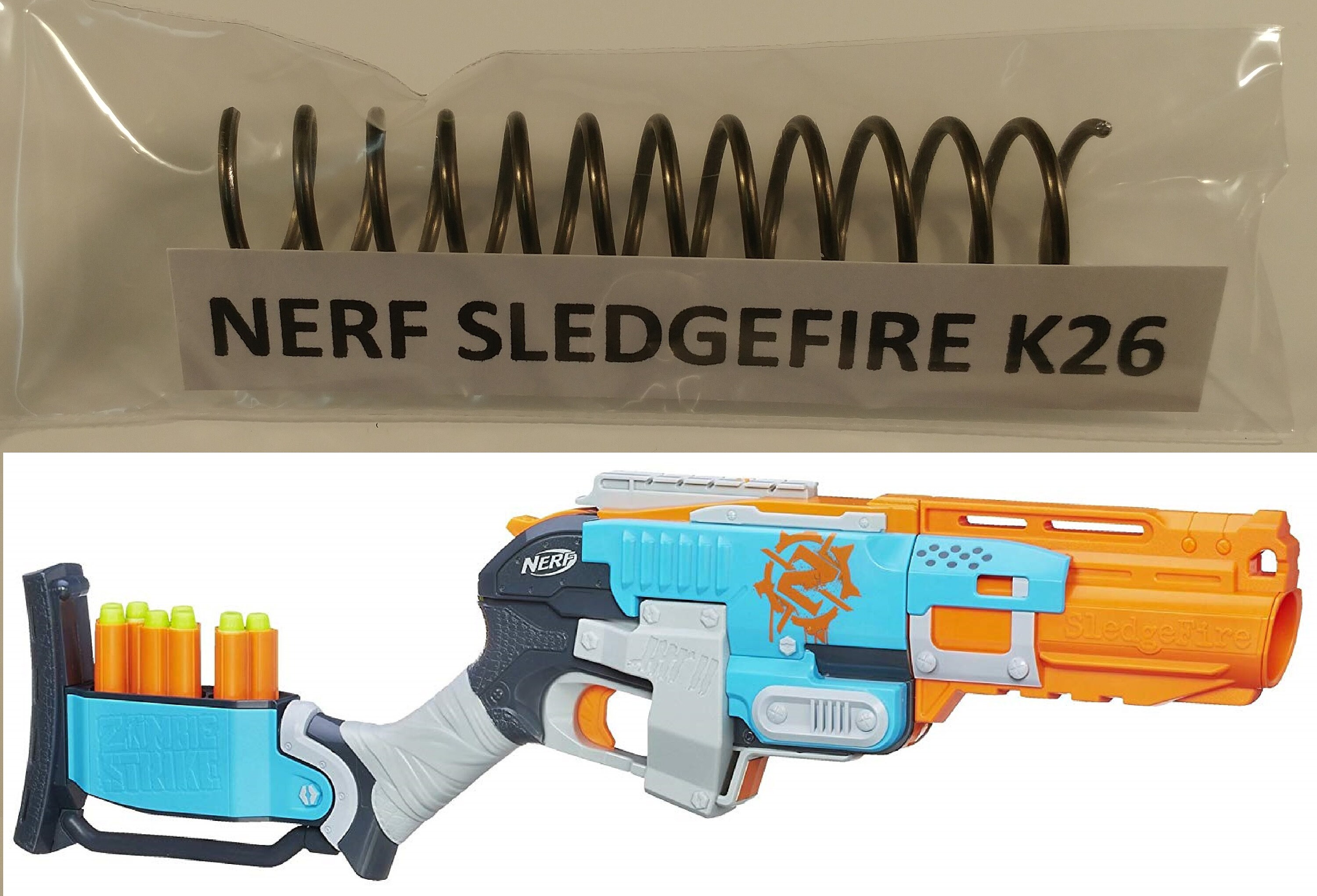 sledgefire nerf gun