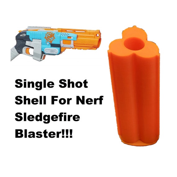 For Nerf Sledgefire Blaster Shotgun Brassed Single Shot Sniper