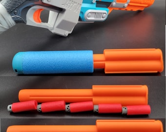 For Nerf Sledgefire Blaster Shotgun - Mega XL, Single Shot Sniper