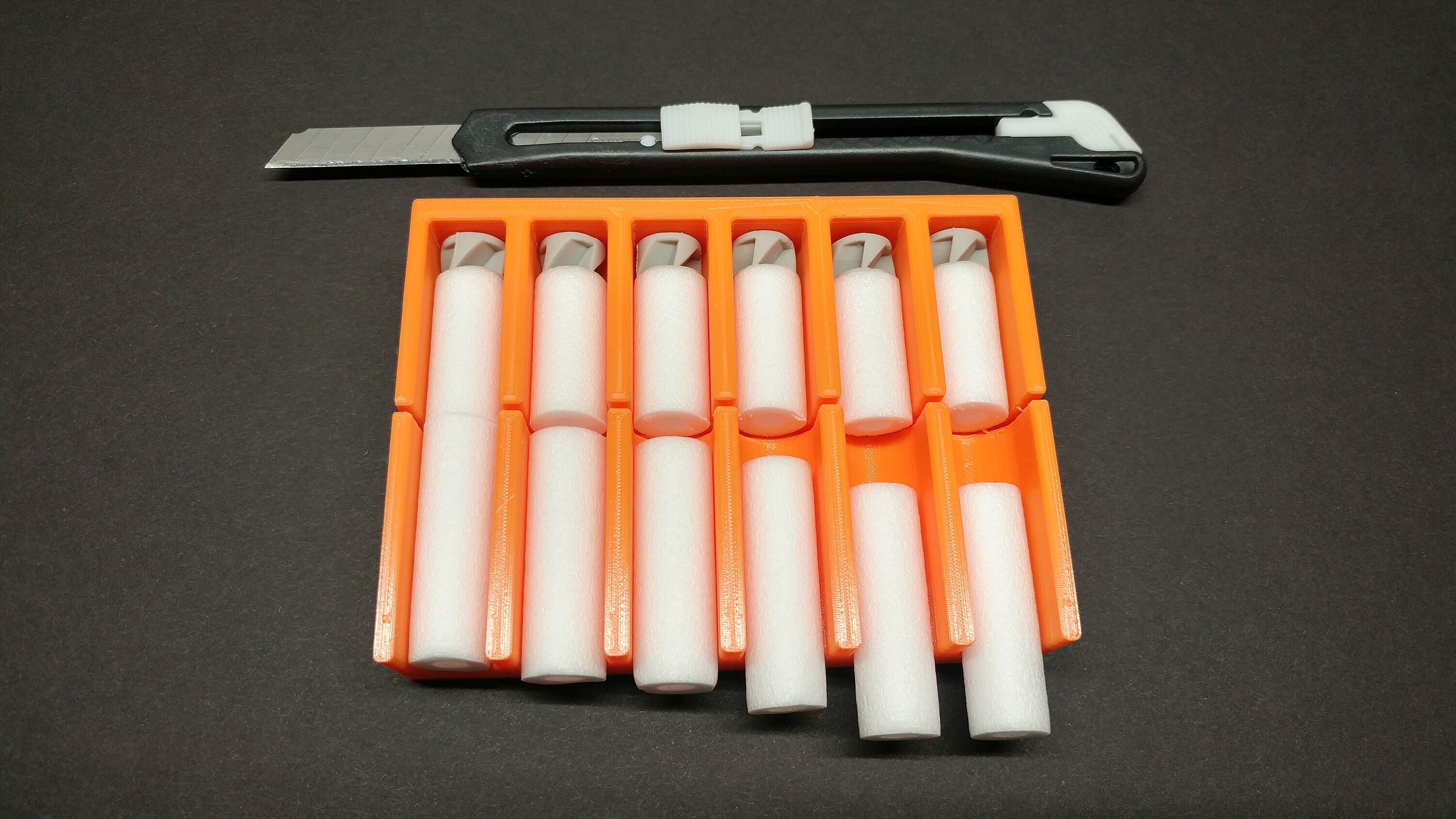 6 Shot Dart Cutter Kit Half Length Guide Short Stefan Round Etsy