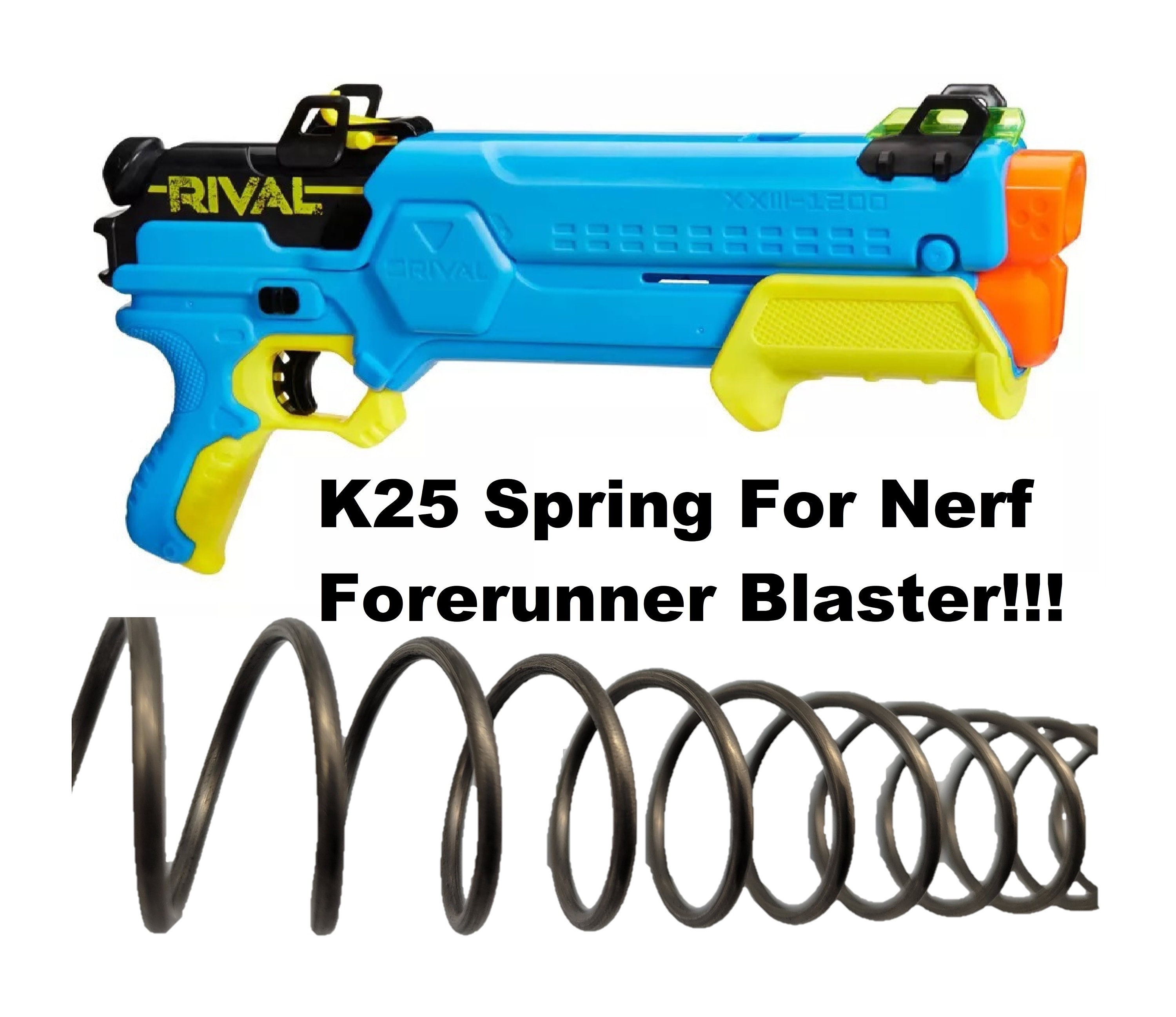 K25 Spring for Nerf Rival Forerunner Blaster Gun Mod Upgrade High