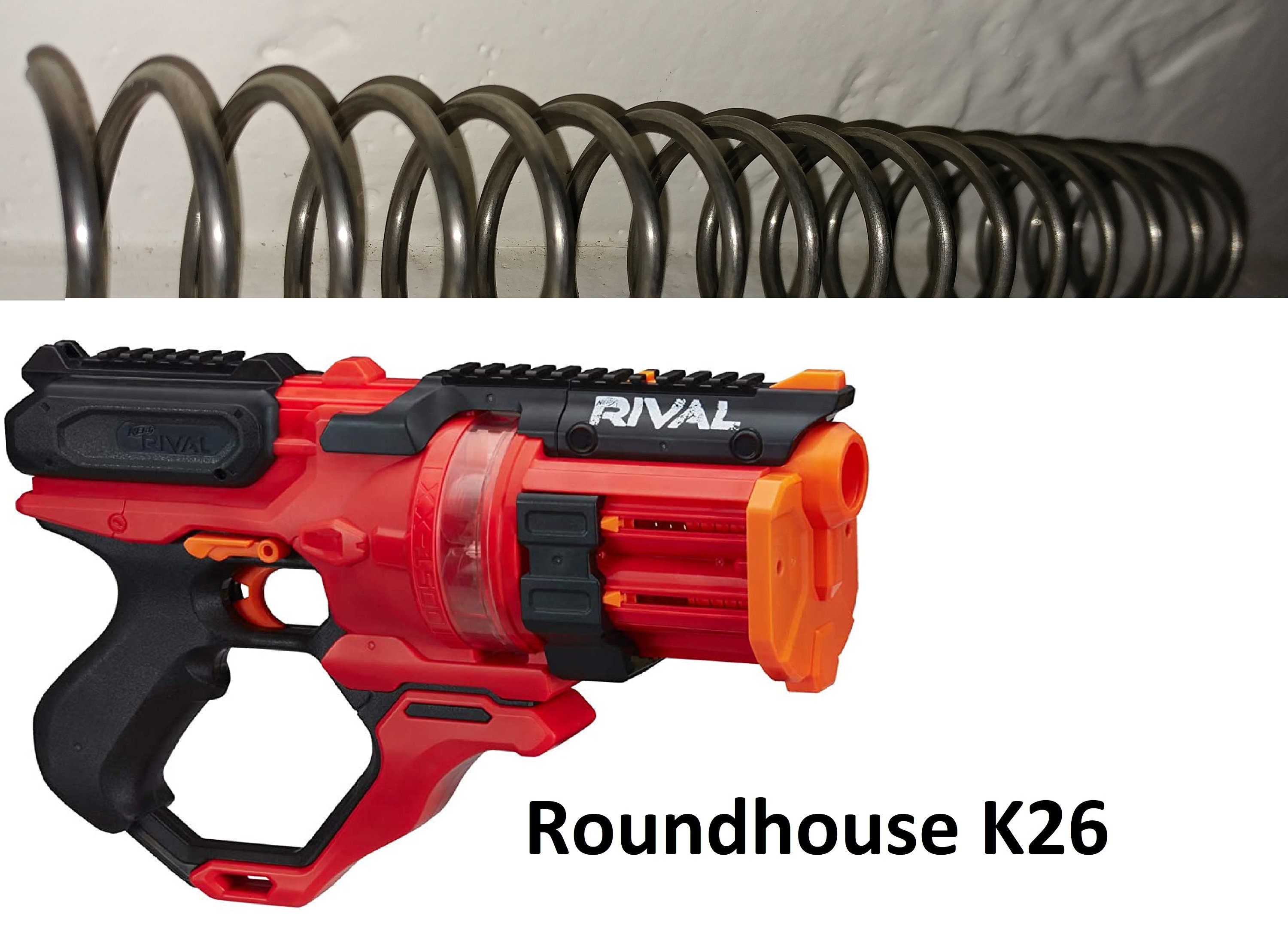 K26 Spring for Roundhouse Blaster - High Powered K26 Coil Spring