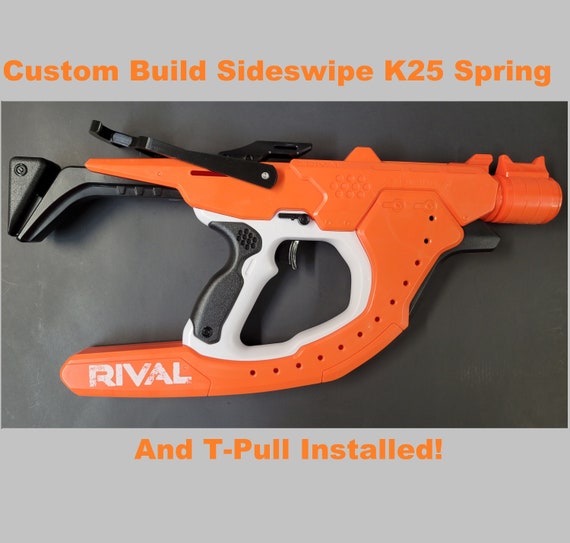 Nerf Rival SIDESWIPE Curve Shot Blaster Custom Build With K25 - Etsy Sweden