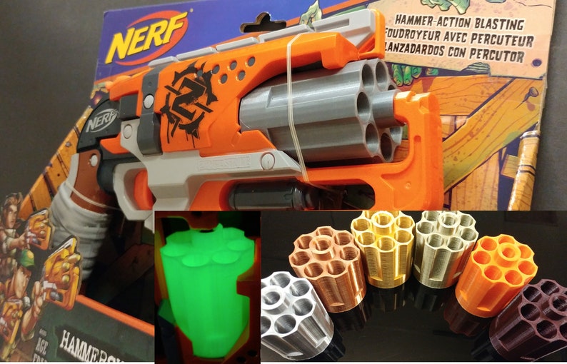 hammer action nerf guns