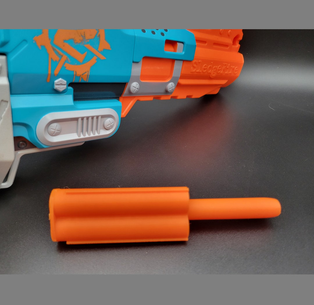 For Nerf Sledgefire Blaster Shotgun - Mega Dart Launcher Cartridge