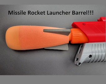Adaptateur de canon pour lance-roquettes pour blaster Dart Zone Max Stryker Ultimate Dart Zone ! Compatible avec les missiles de la taille d'un démolisseur Nerf !