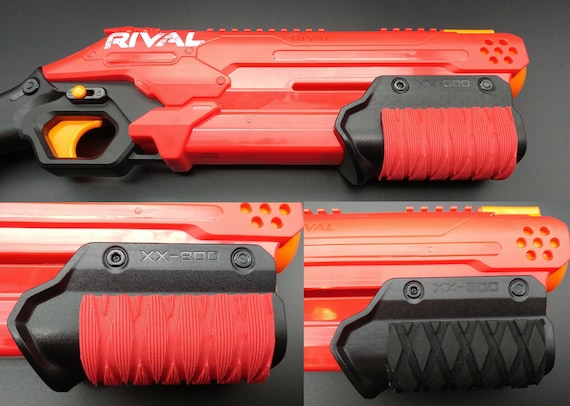 Red or Black - Easy Prime Foam Padded Grip for Takedown Blaster