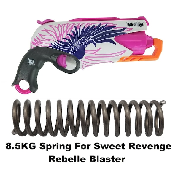 For Nerf Sweet Revenge Rebelle Blaster - 8.5KG Spring Mod Upgrade Power Boost! Aftermarket Mod - Toy Gun Part
