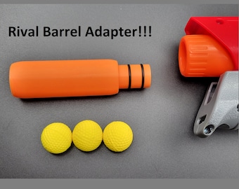 Rival Multi-Shot Barrel Adapter For Dart Zone Max Stryker Ultimate Dart Blaster!!!