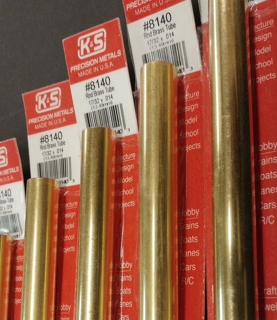 17/32 Brass Tubing Barreling for Nerf Projects 1/2 Internal Diameter, 12  Long, New in Packaging -  Canada